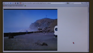 Screensnap of video at 160 x 120 pixels and 3 frames per second